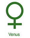 Símbolo de la Venus